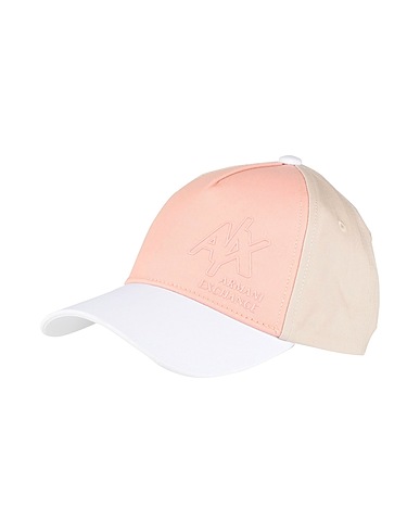 ARMANI EXCHANGE Hat Pink 100% Cotton