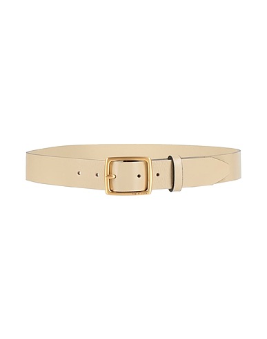 RAG & BONE Belts Cream Leather