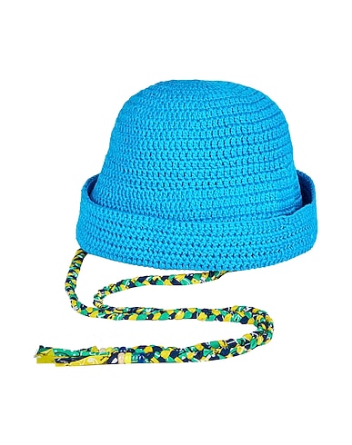 ALANUI Cappello Azzurro 100% Cotone, Acrilico