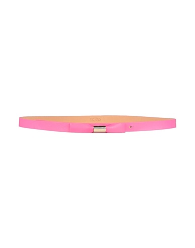 RED(V) Thin belt Pink Leather
