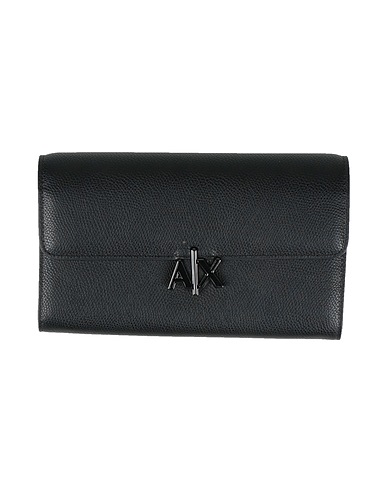ARMANI EXCHANGE Brieftasche Schwarz 100% Polyester, Polyurethan
