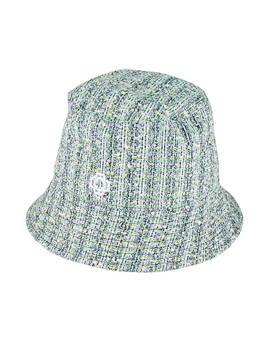 MAJE Hat Green 43% Cotton, 38% Viscose, 13% Acrylic, 4% Polyamide, 2% Metallic fiber