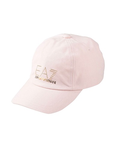 EA7 Mützen & Hüte ROSA CHIARO 100% Baumwolle
