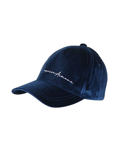 EA7 Hat Midnight blue 92% Polyester, 8% Elastane