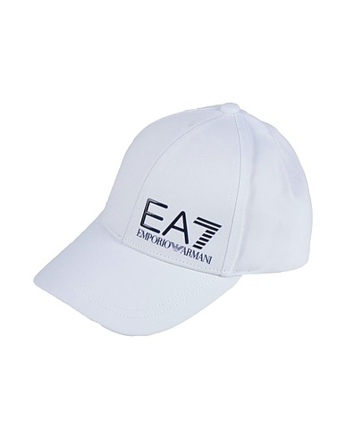 EA7 Hat White 100% Cotton