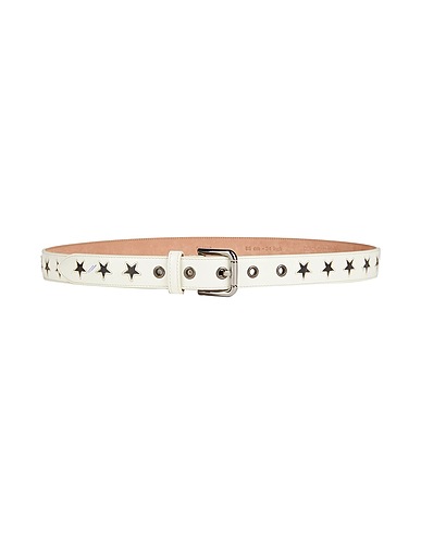 DOLCE&GABBANA Regular belt White Leather