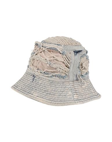 DRKSHDW by RICK OWENS Hat Blue 100% Cotton