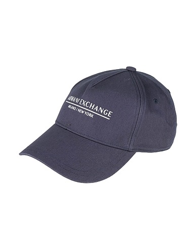 ARMANI EXCHANGE Hat Navy 100% Cotton