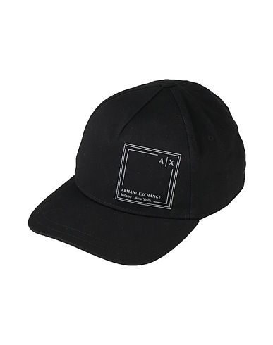 ARMANI EXCHANGE Cappello Nero 100% Cotone
