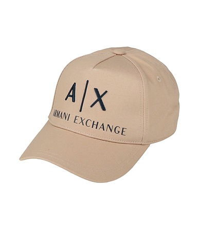 ARMANI EXCHANGE Cappello Khaki 100% Cotone