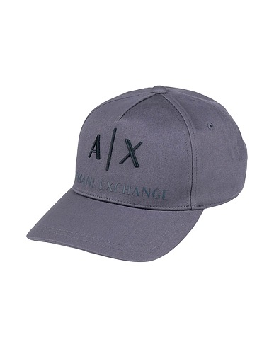 ARMANI EXCHANGE Sport accessories Slate blue 100% Cotton