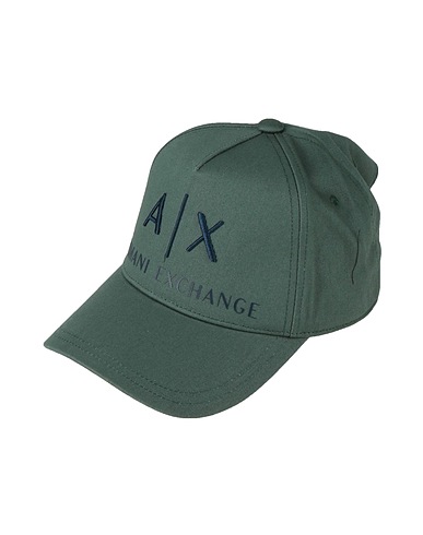 ARMANI EXCHANGE Cappello Verde 100% Cotone