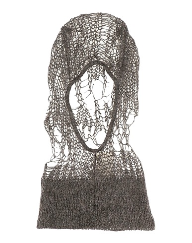 RICK OWENS Cappello Antracite 50% Poliammide, 46% Lana mohair, 4% Lana