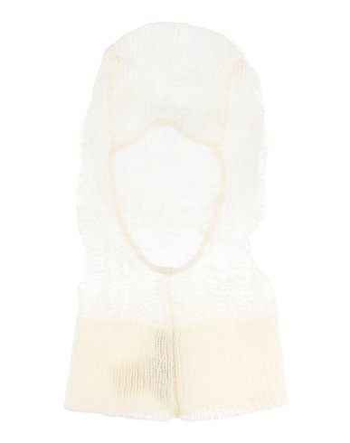 RICK OWENS Cappello Bianco 50% Poliammide, 46% Lana mohair, 4% Lana