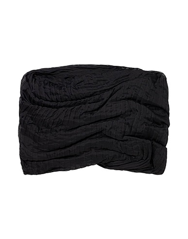 RICK OWENS Sciarpe e foulard Nero 100% Cotone