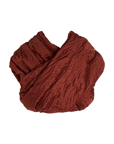 RICK OWENS Scarves and foulards Brown 100% Silk
