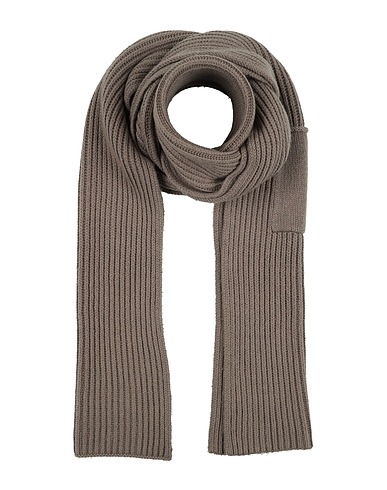 MALÌPARMI Scarves and foulards Taupe 57% Nylon, 33% Polyester, 5% Alpaca wool, 5% Wool