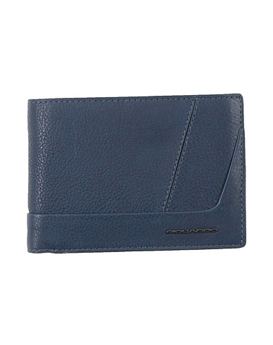 PIQUADRO Wallet Midnight blue Leather