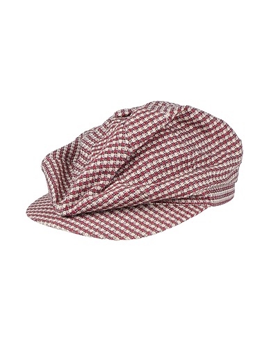 BORSALINO Hat Burgundy 100% Cotton