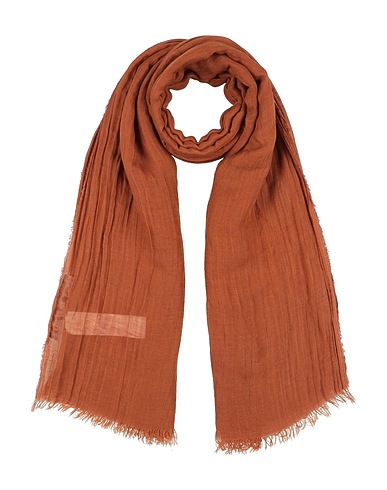 RICK OWENS Scarves and foulards Camel 50% Modal, 42% Linen, 8% Silk