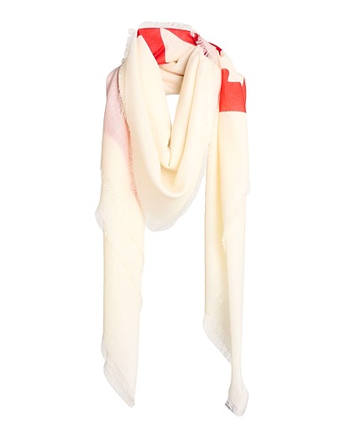 GIVENCHY Scarves and foulards Ivory 65% Cashmere, 35% Silk