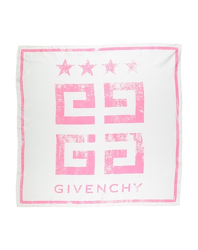 GIVENCHY Scarves and foulards White 100% Silk