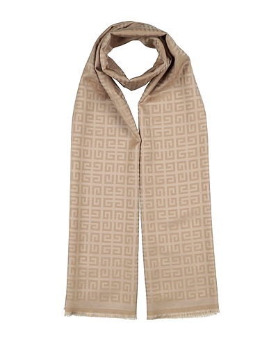 GIVENCHY Scarves and foulards Camel 56% Silk, 44% Wool