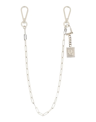 DOLCE&GABBANA Key ring Silver 60% Zamak, 40% Brass