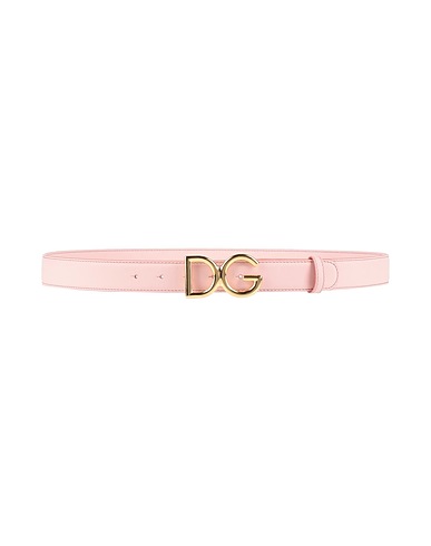 DOLCE&GABBANA Cintura Regular Rosa 100% Pelle di vitello
