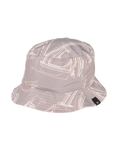 EMPORIO ARMANI Hat Light grey 100% Polyamide, Polyester
