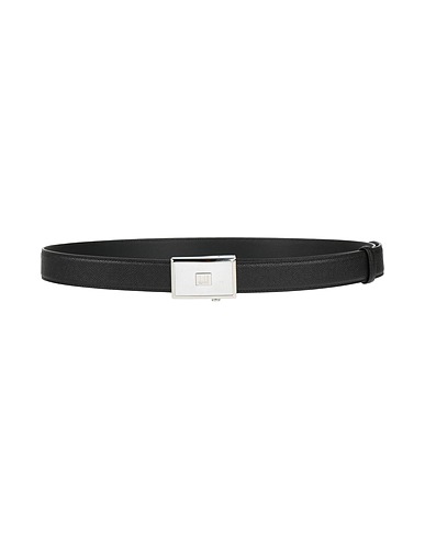 DUNHILL Leather belt Black Leather