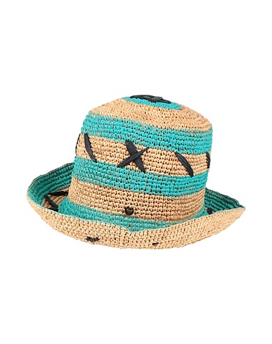 YESEY Cappello Turchese 100% Rafia naturale