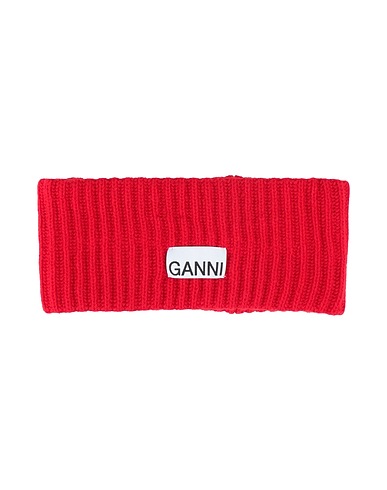 GANNI Hair accessory Red 45% Wool, 35% Recycled wool, 20% Recycled polyamide