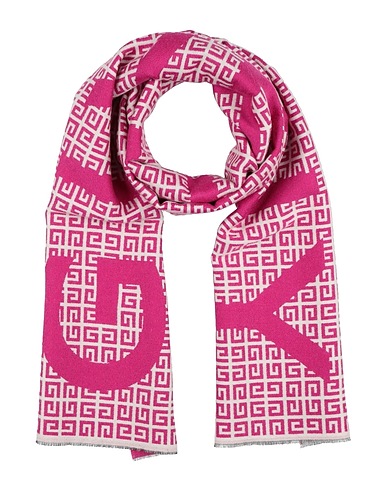 GIVENCHY Sciarpe e foulard Fucsia 84% Lana, 8% Lana Vergine, 8% Seta