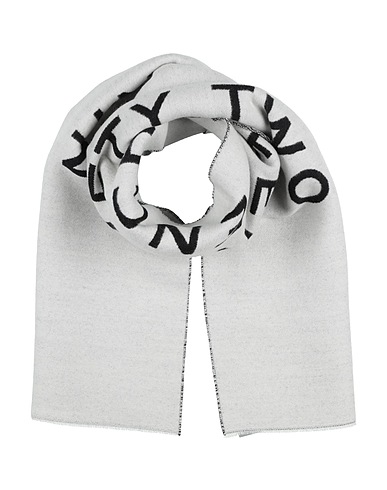 GIVENCHY Scarves and foulards Light grey 92% Wool, 4% Virgin Wool, 4% Silk