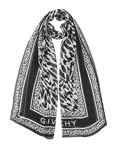 GIVENCHY Sciarpe e foulard Nero 100% Seta