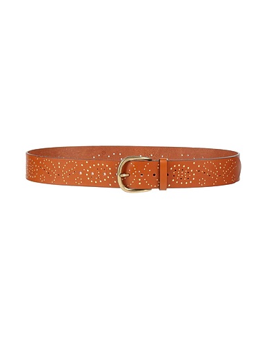 ISABEL MARANT Leather belt Tan 100% Cow leather