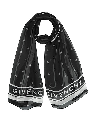 GIVENCHY Scarves and foulards Black 100% Silk