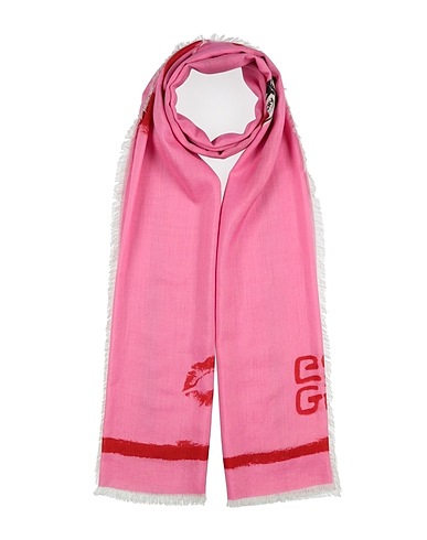 GIVENCHY Scarves and foulards Pink 65% Cashmere, 35% Silk