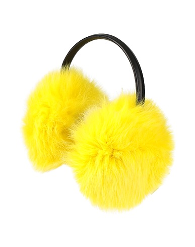 YVES SALOMON Hat Lime green Textile fibres