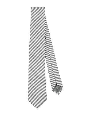 EMPORIO ARMANI Ties and bow ties Grey 51% Lyocell, 49% Virgin Wool