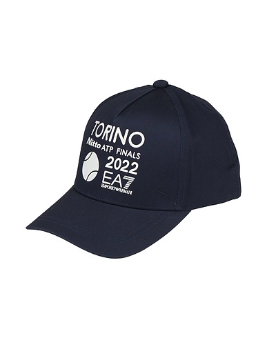 EA7 Hat Midnight blue 100% Cotton