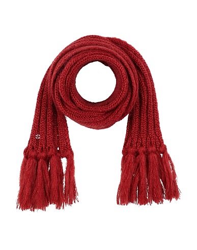 GUCCI Scarves and foulards Brick red 70% Mohair wool, 30% Silk