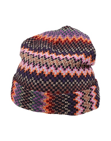 MISSONI ACCESSORIES Purple 41% Wool, 40% Acrylic, 15% Viscose, 4% Polyester