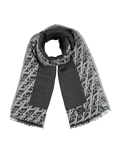 ALESSIA SANTI Scarves and foulards Grey 36% Acrylic, 36% Wool, 28% Viscose