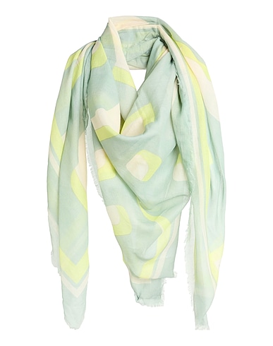 LUISA CERANO Scarves and foulards Sage green 100% Cotton