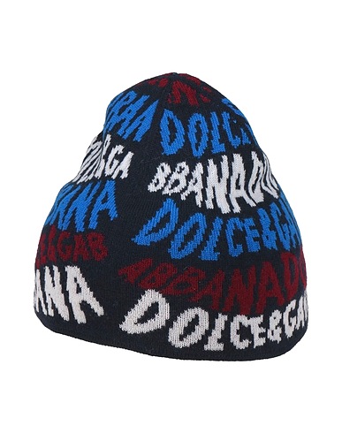 DOLCE&GABBANA Hat Midnight blue 100% Virgin Wool