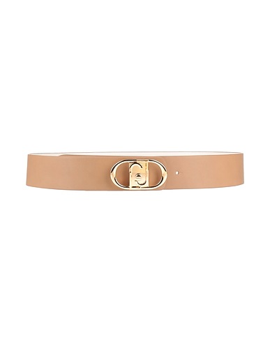LIU •JO Regular belt BETTER Light brown 100% Polyurethane