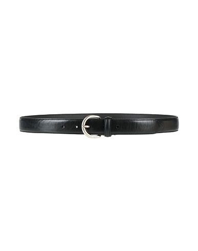 BOGLIOLI Regular belt Black Leather