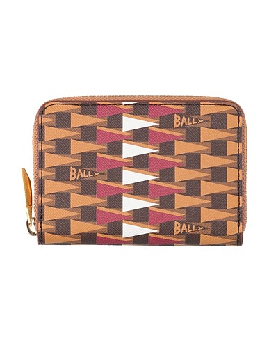 BALLY Wallet Camel Leather
